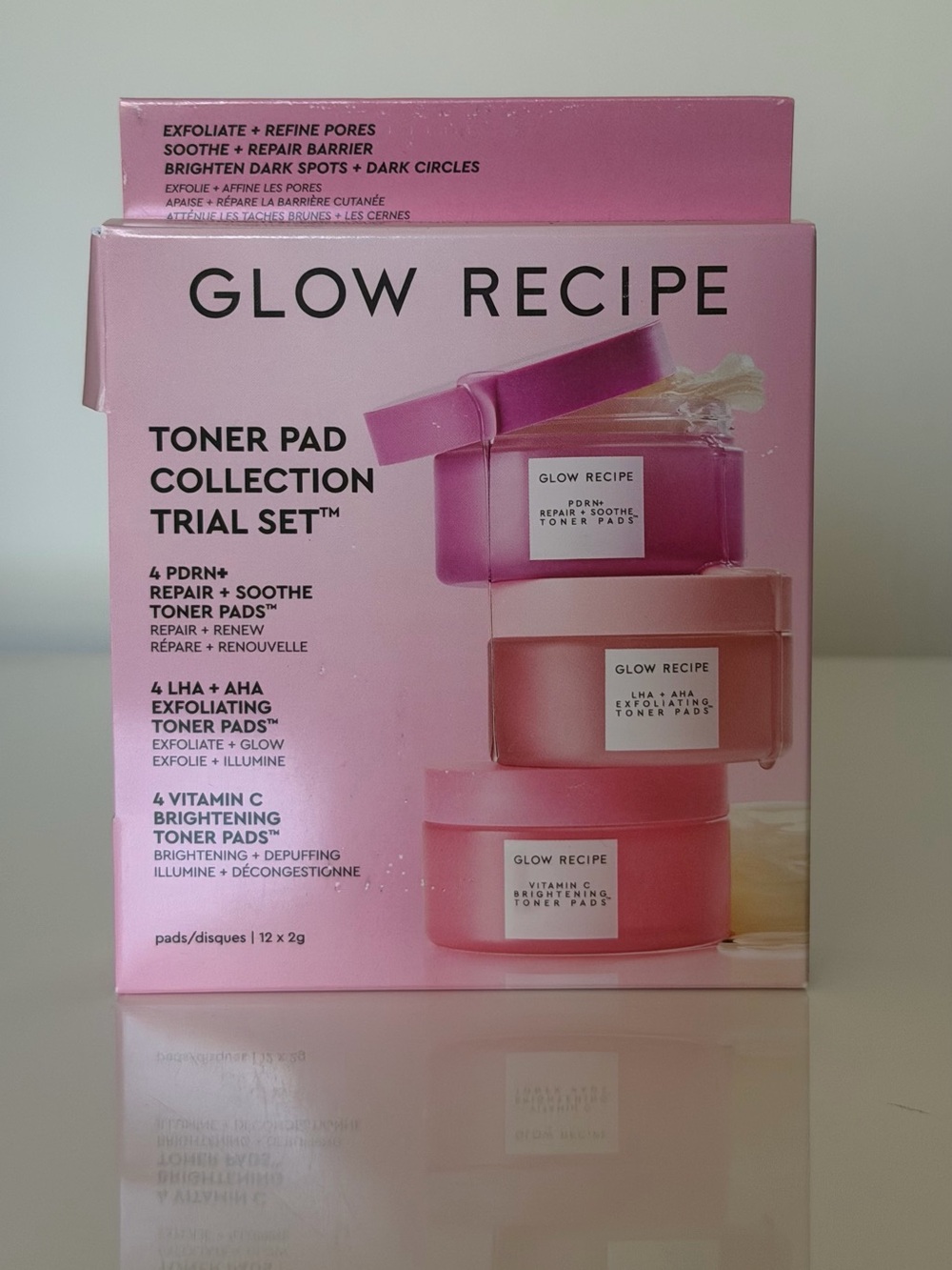 Glow Recipe Pink Toner Pad Collection Trial set
